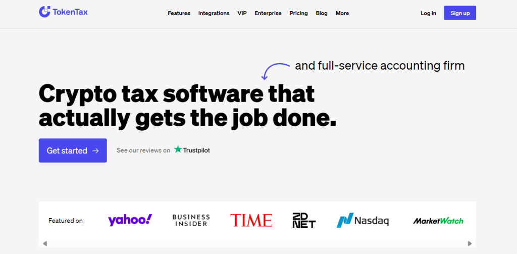 TokenTax: one of the best crypto tax software solutions for 2024