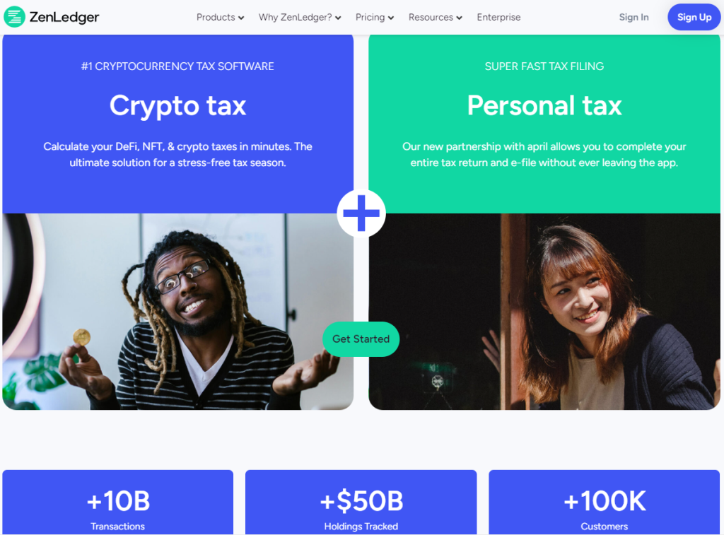 ZenLedger: one of the best crypto tax software solutions for 2024