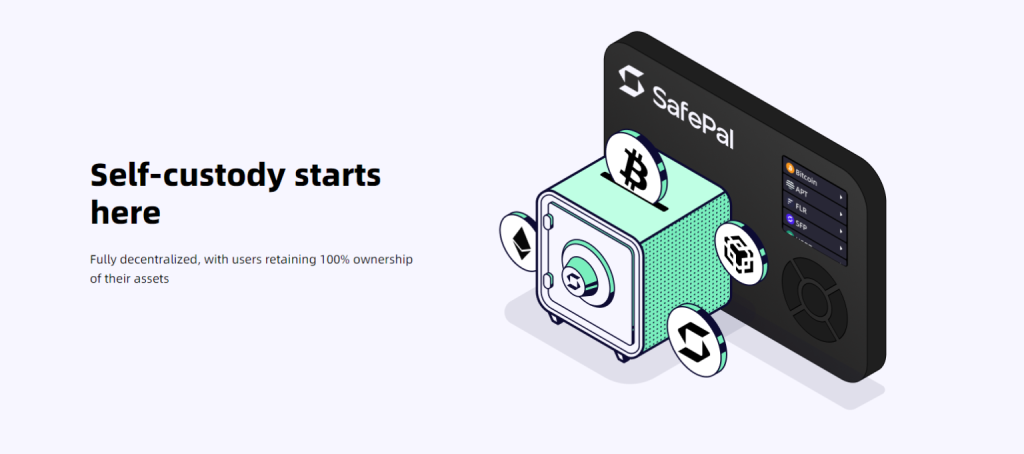 The key features of the SafePal S1